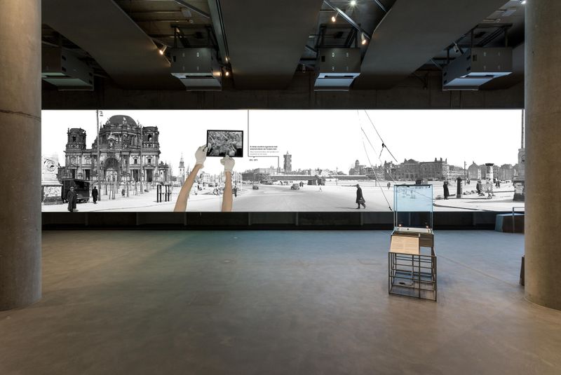 Installationsansicht - Humboldt Forum, Berlin