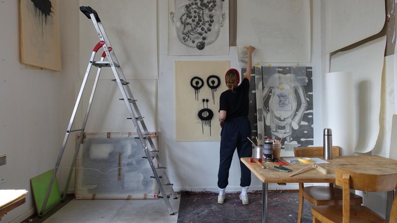 Atelier und Arbeiten von Karoline Schreiber